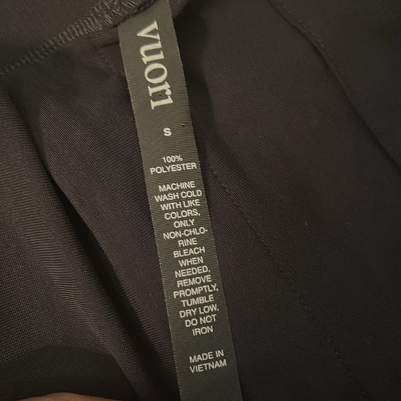 Vuori Meta Wideleg Pant in Chia (olive) Size Small - Picture 6 of 10